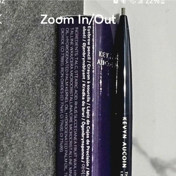 Kevyn Aucoin's Precision Brow Pencil In Ash Blonde High pigment self-sharpen NEW - Picture 8 of 11